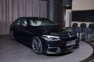 BMW 540i in Carbon Black M Performance by Abu Dhabi Motors 2017 года